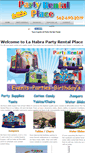 Mobile Screenshot of partyrentalsplace.com